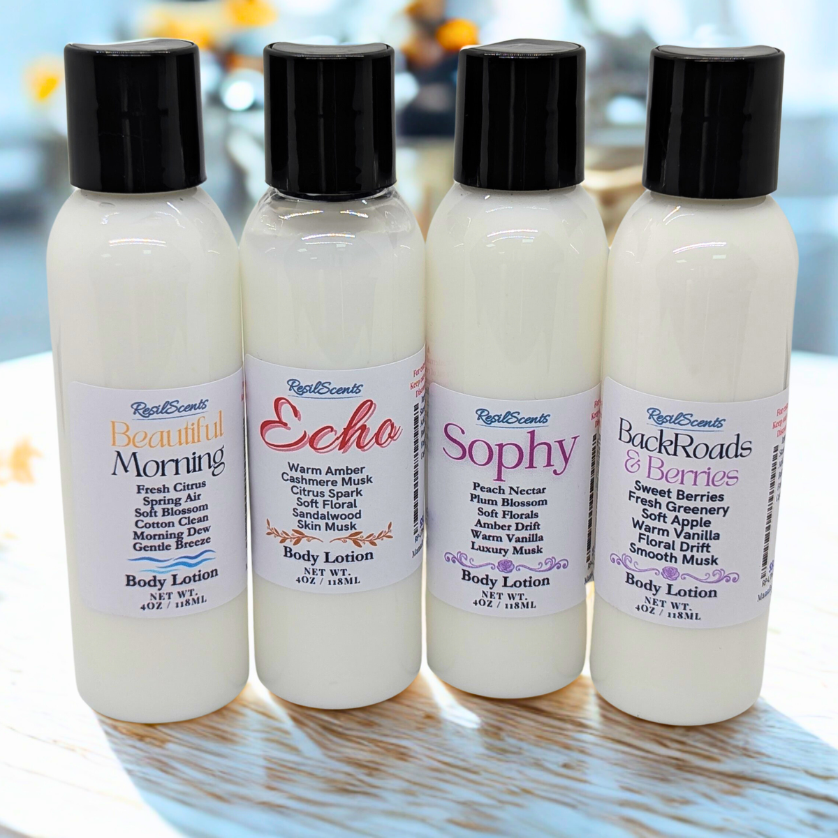 Radiant™ ResilLotion™ Body Lotion | Bright, Uplifting Comfort – ResilScents™ |
