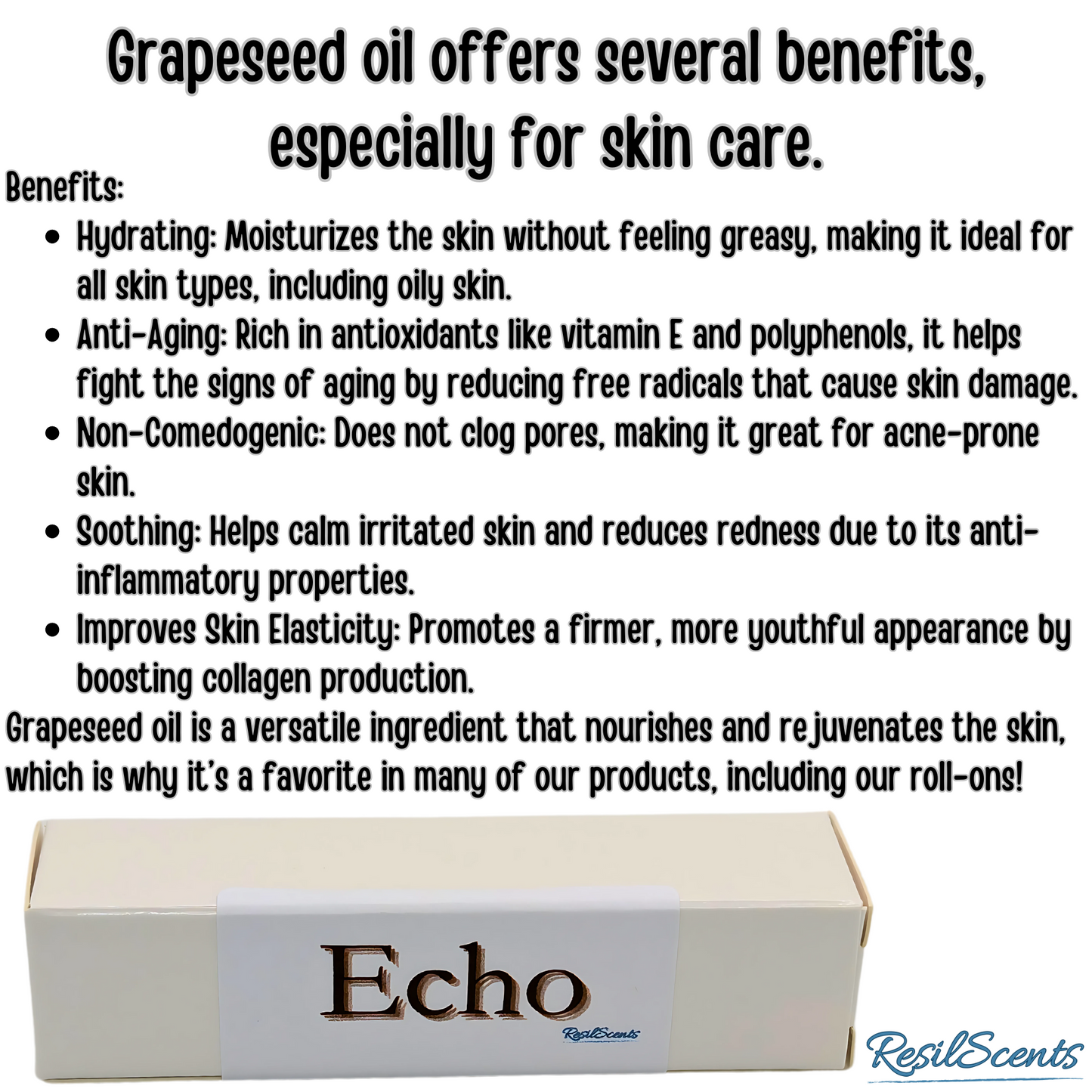 ⚡ Echo Roll-On Oil – Bold, Smooth & Unapologetic | ResilScents™ |