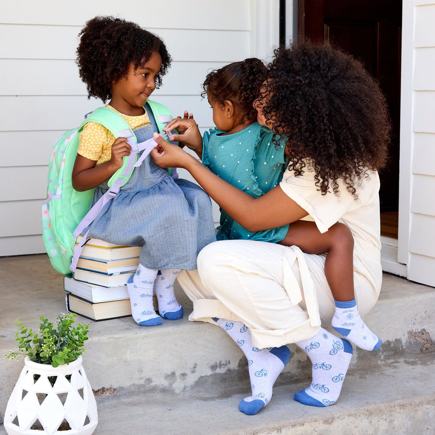 Kids Socks that Give Books |