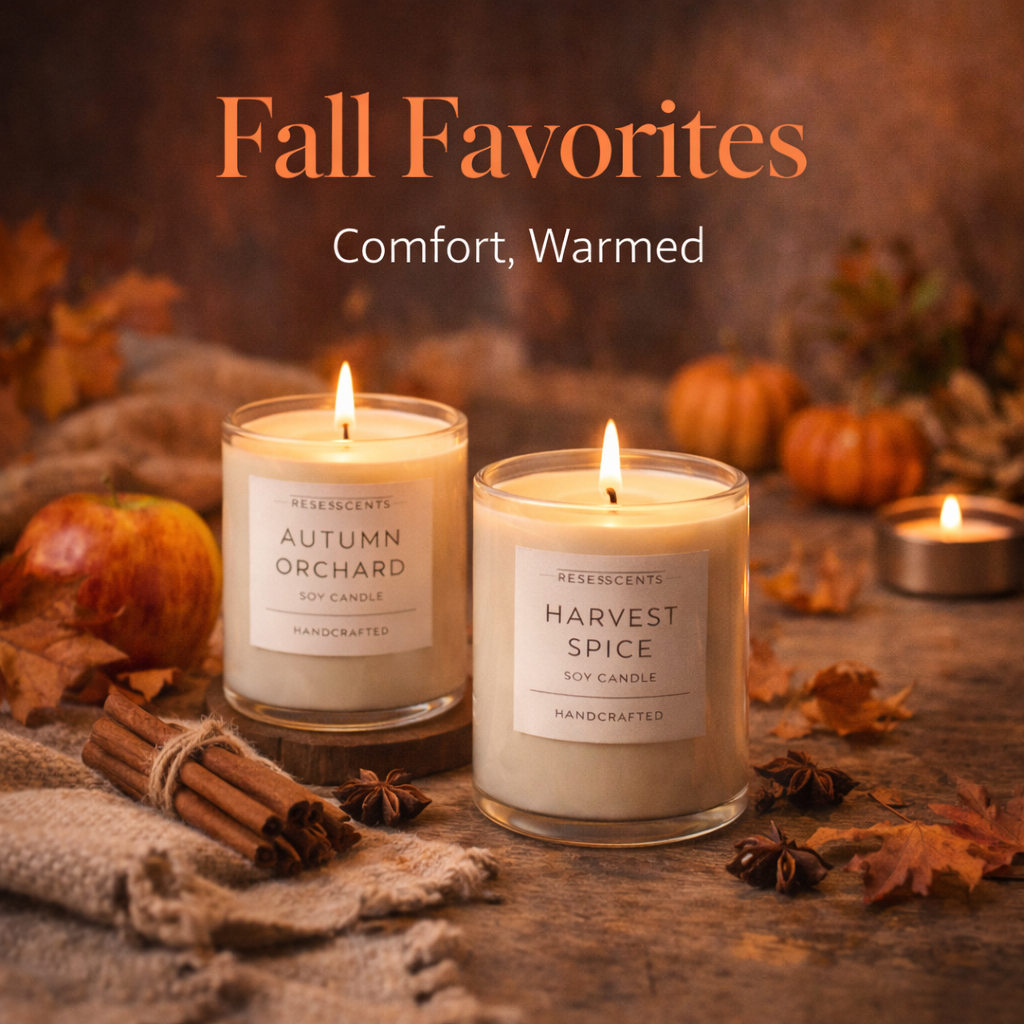 Fall Candle Scents | Cozy Autumn Favorites | ResilScents™