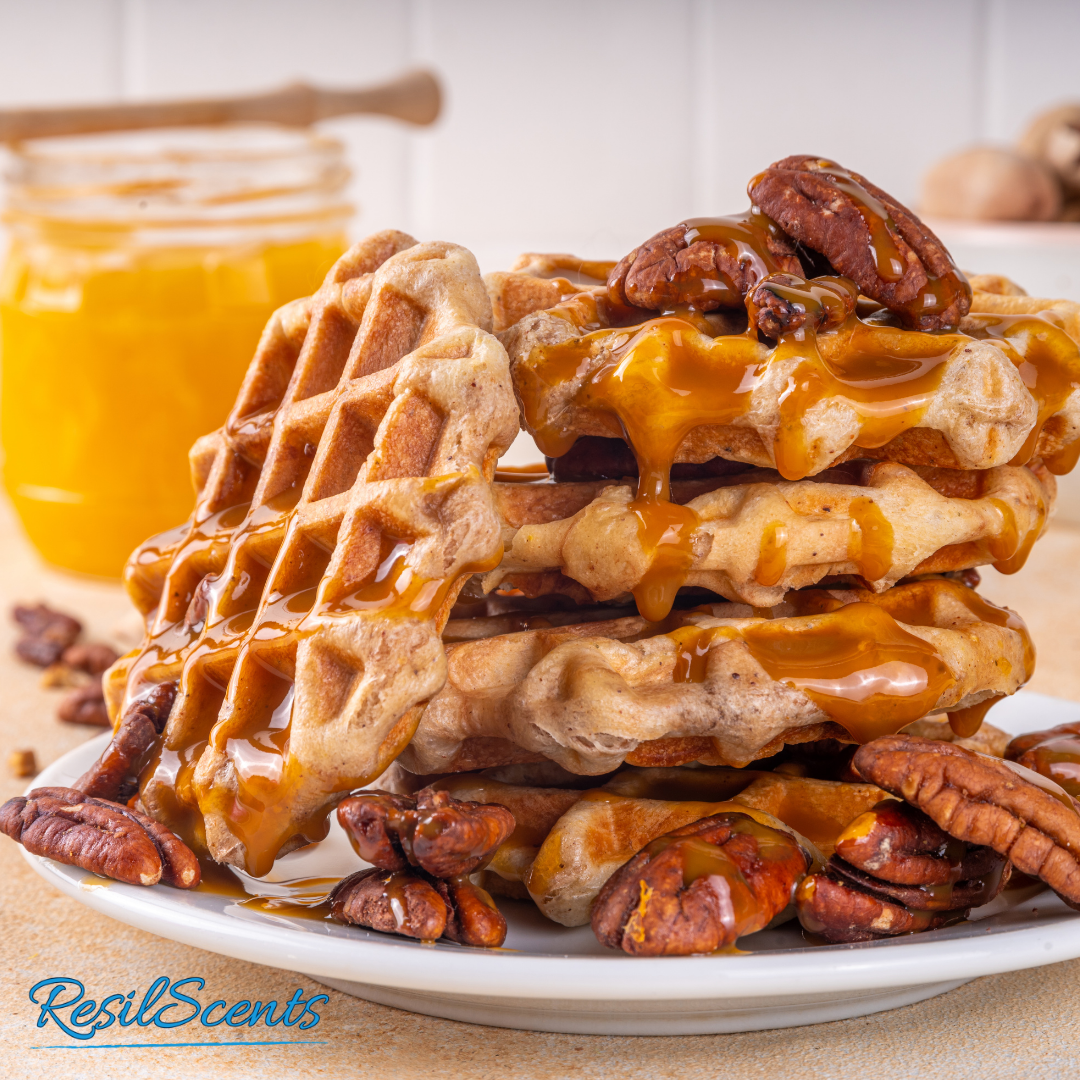 Pumpkin Pecan Waffles