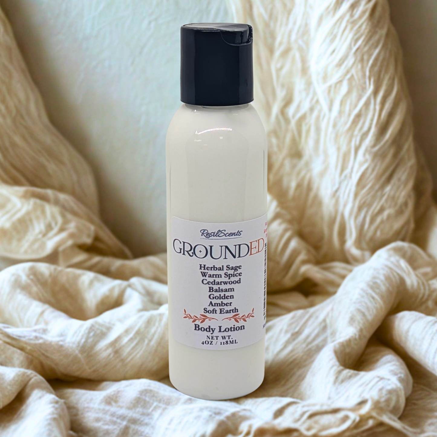 Grounded™ ResilLotion™ Body Lotion | Earthy, Centered Comfort – ResilScents™ | 