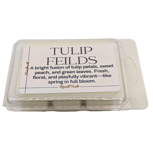 🌷 Tulip Fields ResilMelt™ – Net Wt: 2.4oz (68g) | Hand-poured in Savannah, TN