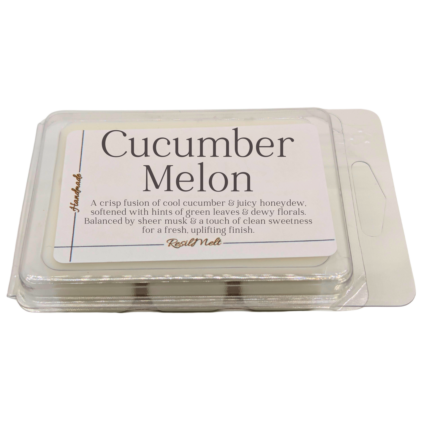 🥒🍈 Cucumber Melon ResilMelt™ – Net Wt: 2.4oz (68g) | Hand-poured in Savannah, TN