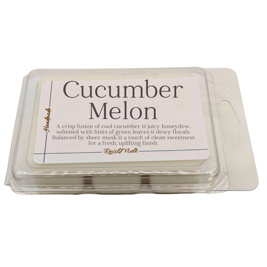 🥒🍈 Cucumber Melon ResilMelt™ – Net Wt: 2.4oz (68g) | Hand-poured in Savannah, TN
