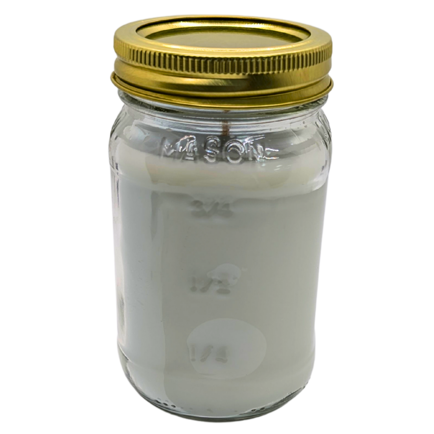 Bergamot & Ember Peace Candle – 12oz Mason Jar Soy Candle