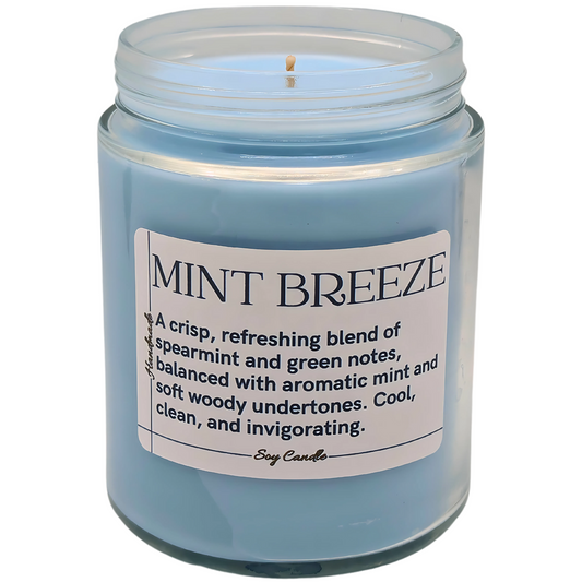 Mint Breeze Harmony Candle – Refreshing & Light | Brighten Your Spring Evenings