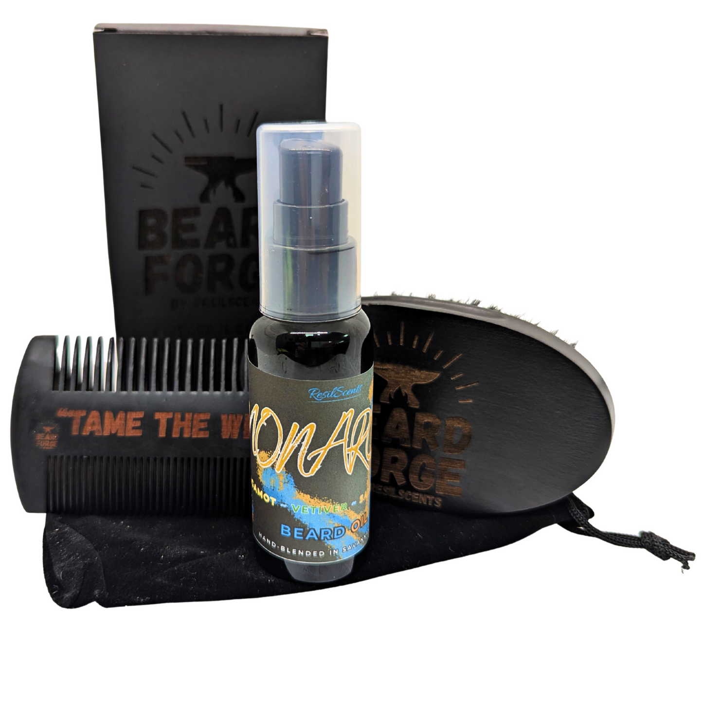 Beard Forge™ Premium Grooming Set – Strength. Style. Substance.