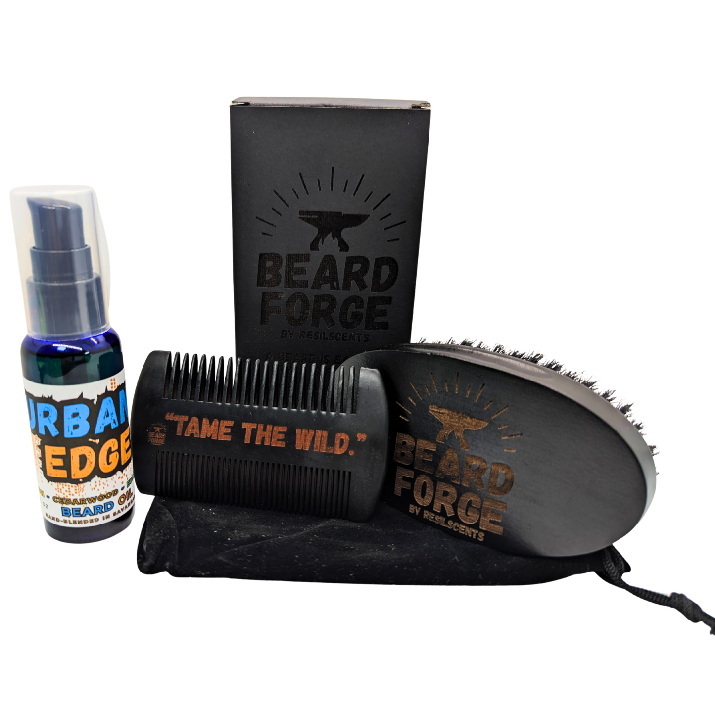 Beard Forge™ Premium Grooming Set – Strength. Style. Substance.