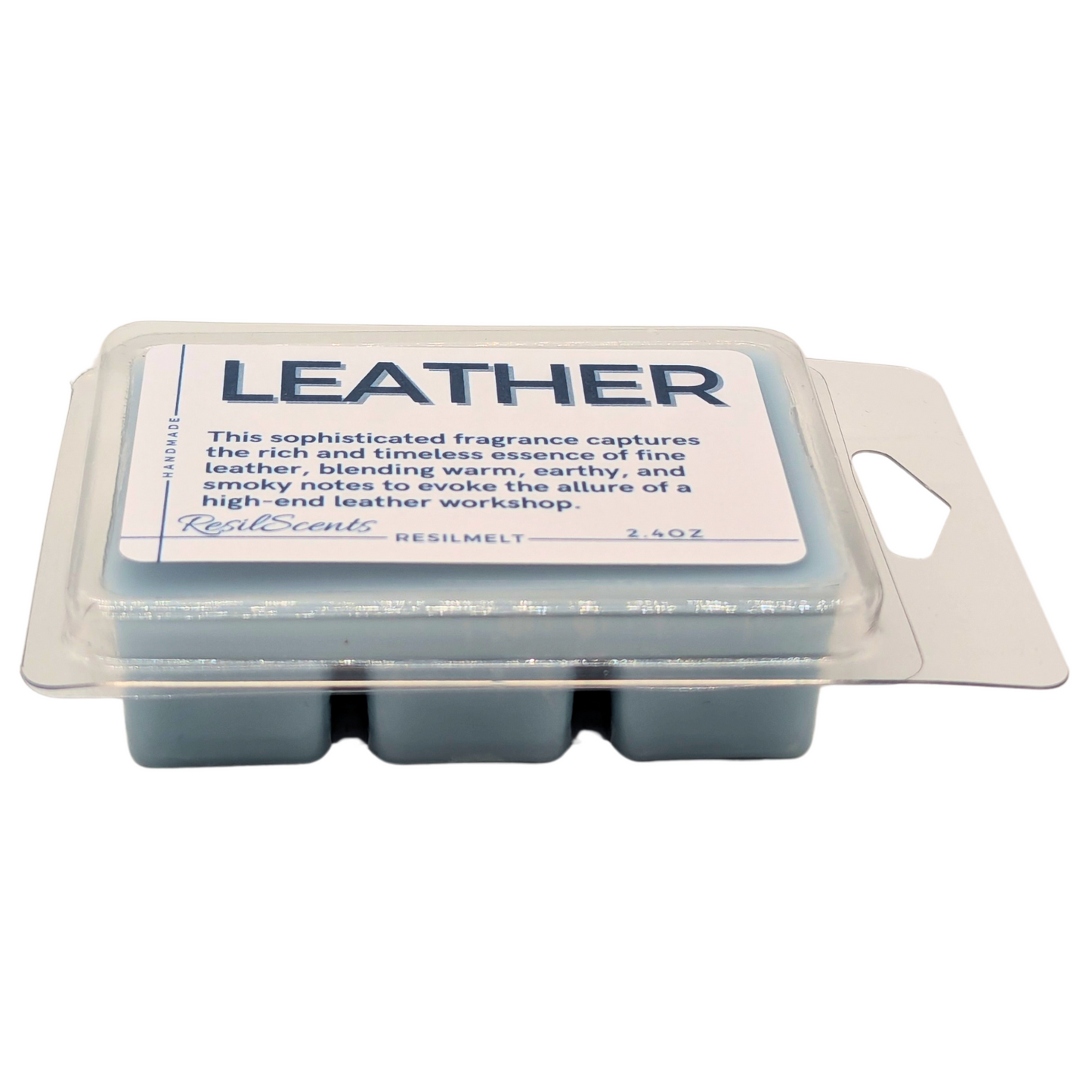 Leather ResilMelt™ – Net Wt: 2.4oz (68g) | Hand-poured in Savannah, TN