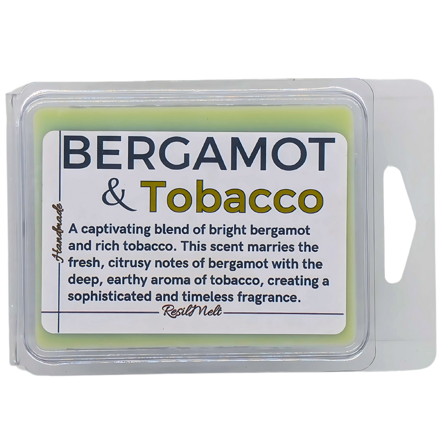 🔥🍊 Bergamot & Ember ResilMelt™ – Net Wt: 2.4oz (68g) | Hand-poured in Savannah, TN