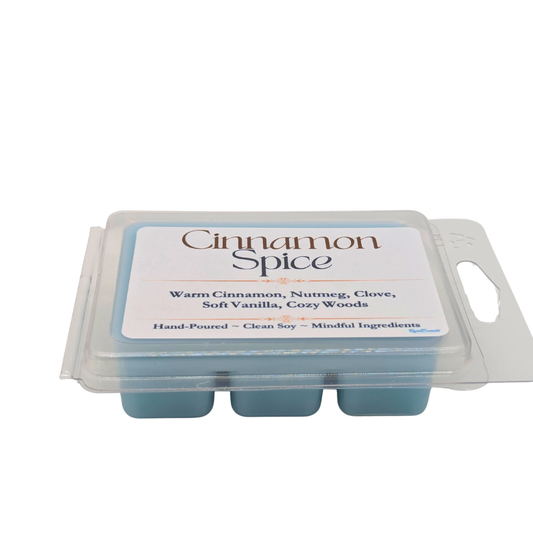 🔥 Cinnamon Spice ResilMelt™ – 2.4 oz Soy Wax Melt