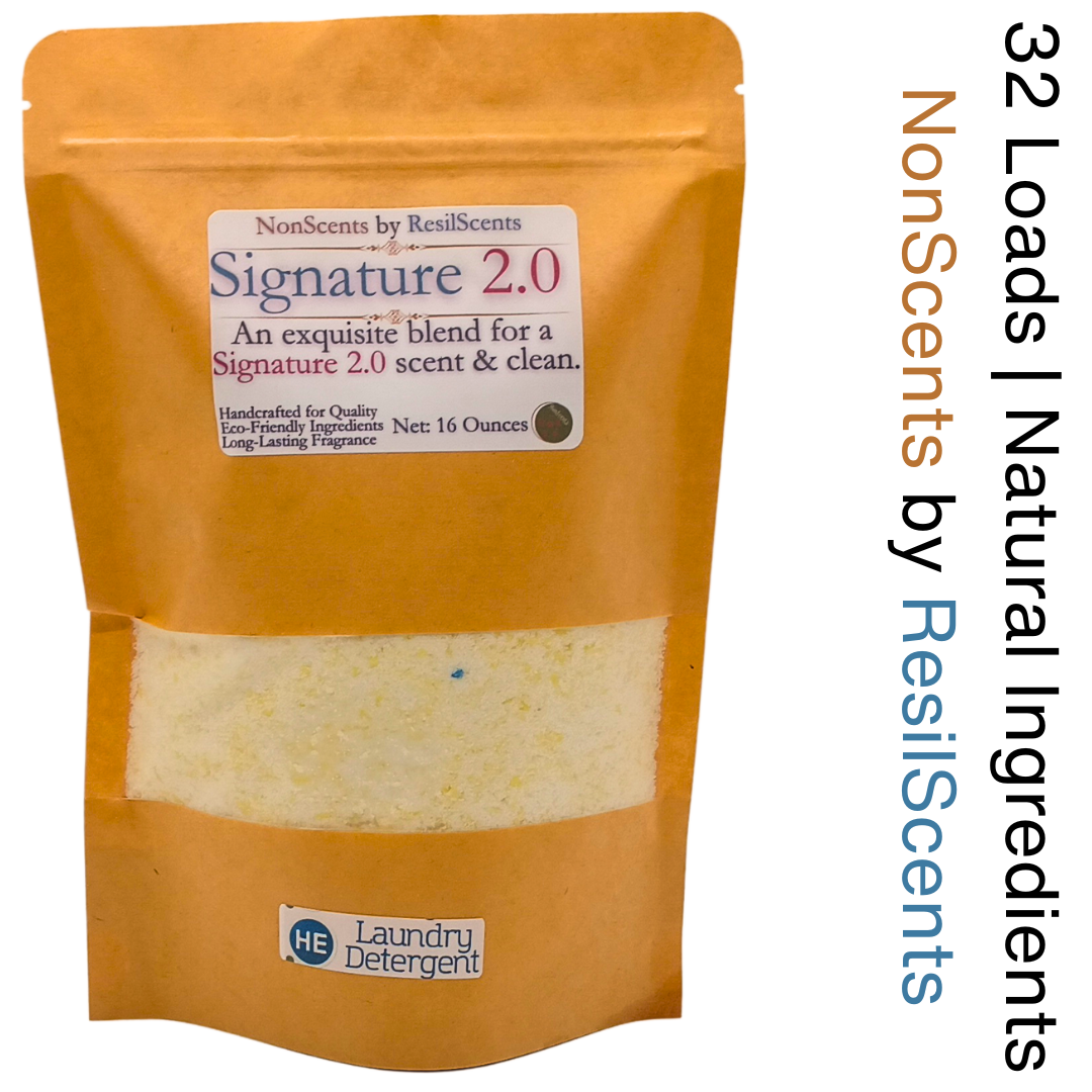 🧺 Laundry Detergent Discovery Pack – 5 × Single-Load Packs | ResilScents™