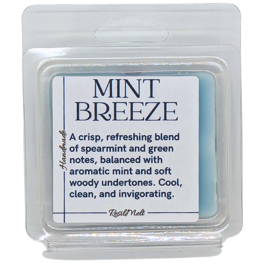 Mint Breeze ResilMini Melt – Crisp Herbal Aroma | A Quick Spring Refresh