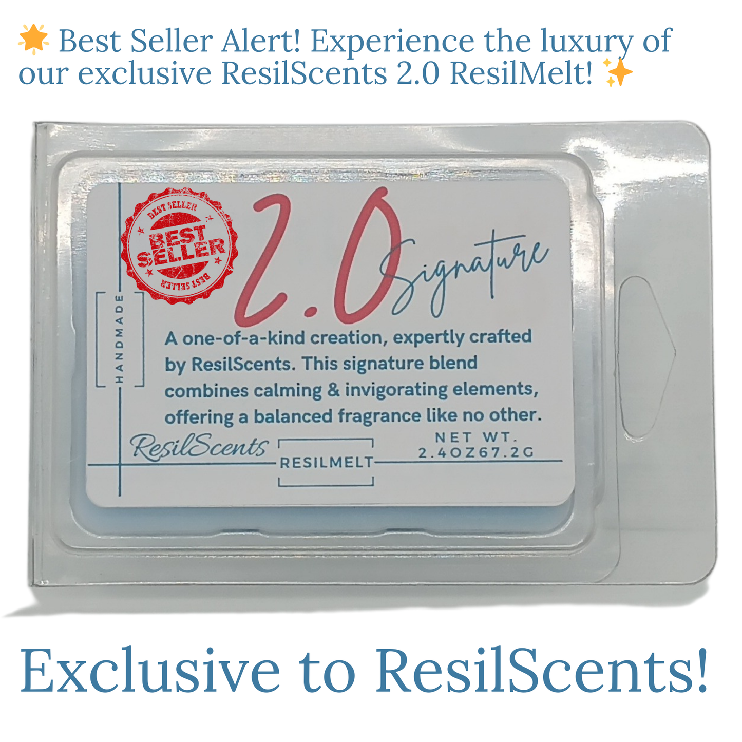 2.0 Wax Melt Starter Bundle – 3 × Wax Melts + Roll-On + Car Diffuser