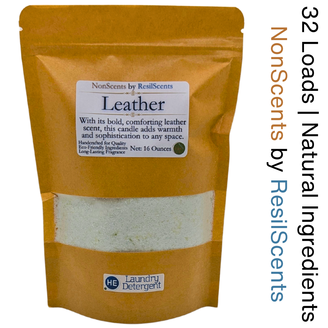 Leather Laundry Detergent – Bold & Earthy Scent | ResilScents™