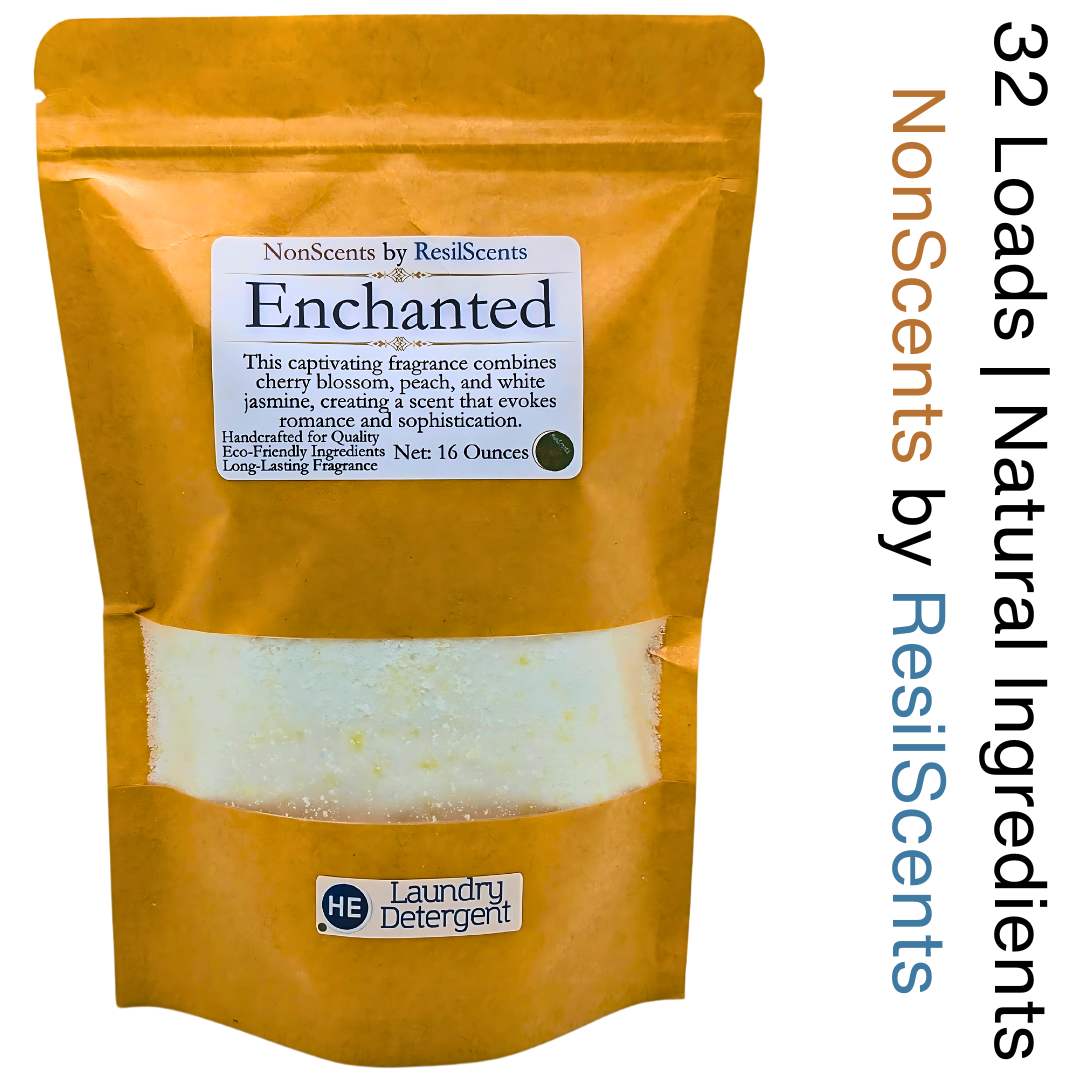 🧺 Laundry Detergent Discovery Pack – 5 × Single-Load Packs | ResilScents™