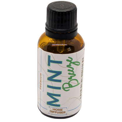 Mint Breeze Home Diffuser 1oz Refill (Euro Dropper) – Refreshing & Invigorating Aroma | A Crisp Spring Home Fragrance