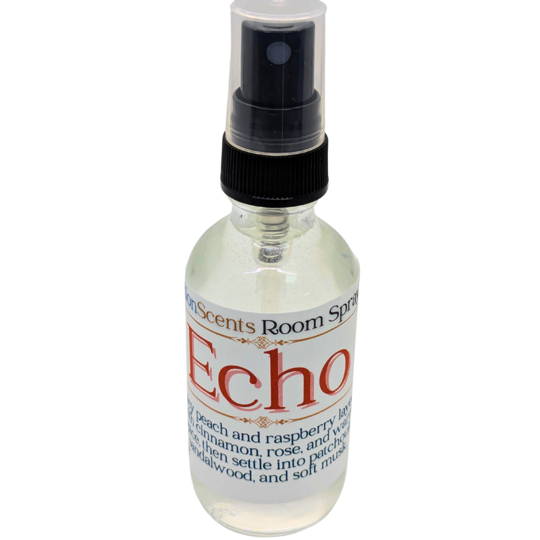 Echo Room Spray Bold Peach and Patchouli Scent ResilScents