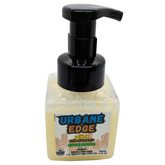 Urbane Edge Beard & Face Wash – Cool. Sharp. Energized.
