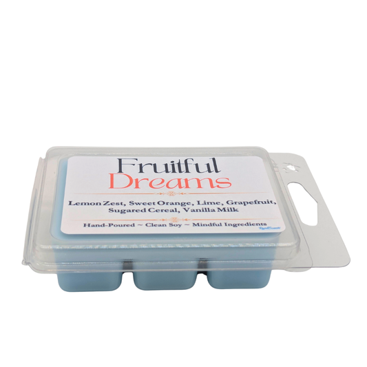 🍊 Fruitful Dreams ResilMelt™ – 2.4oz Soy Wax Melt