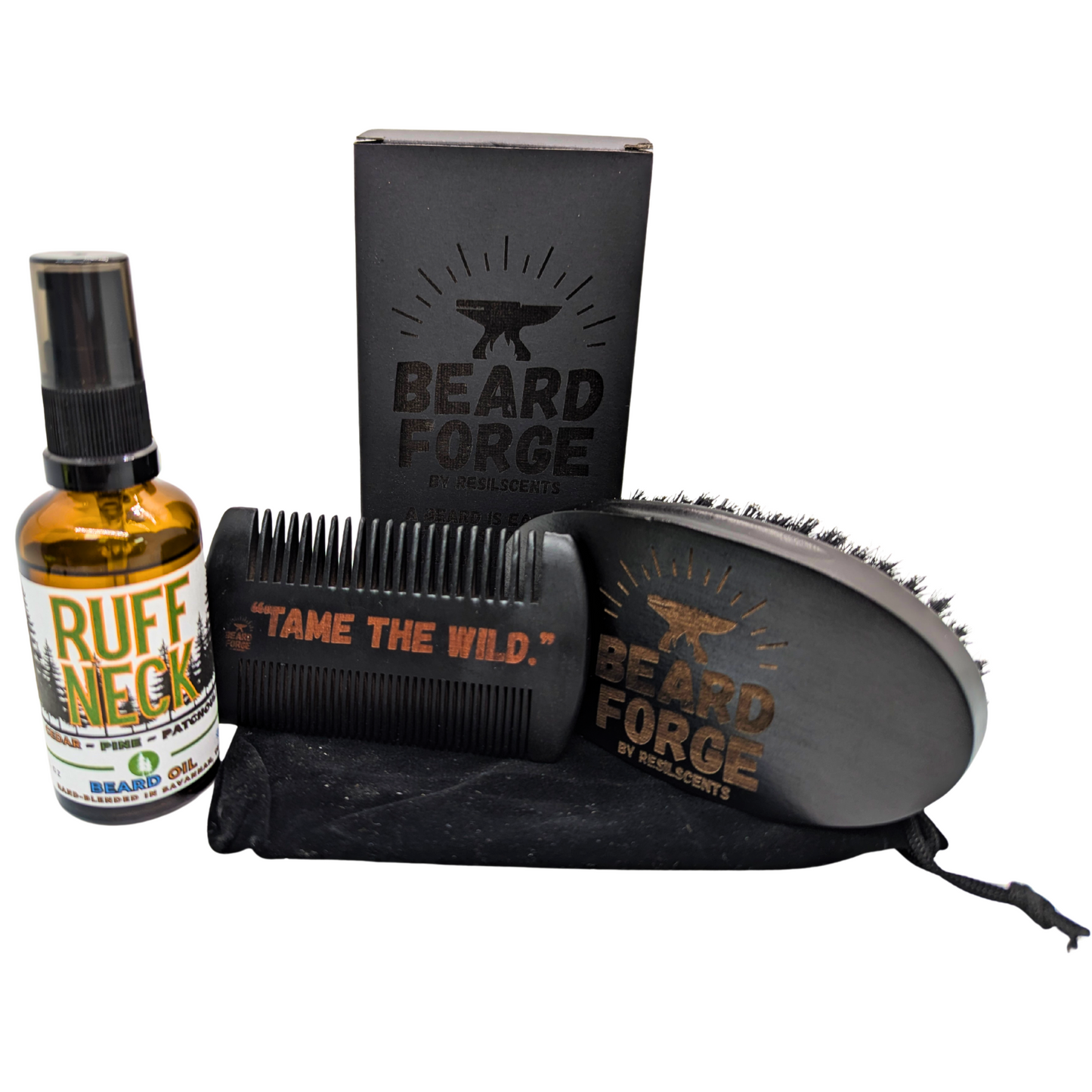Beard Forge™ Premium Grooming Set – Strength. Style. Substance.