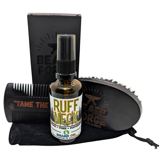 Beard Forge™ Premium Grooming Set – Strength. Style. Substance.
