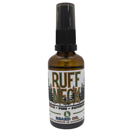 Ruff Neck™ Beard Oil – Beard Forge™ x ResilScents™ | Tough. Honest. Unapologetic. | Beard Oil Hand-Poured Eco-Friendly - ResilScents™