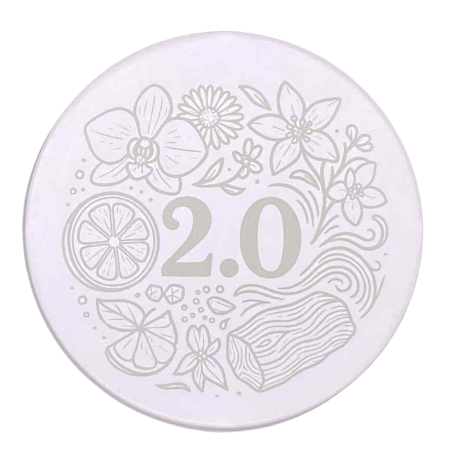 2.0 Tranquil Candle – 8 oz Black Tin | 
