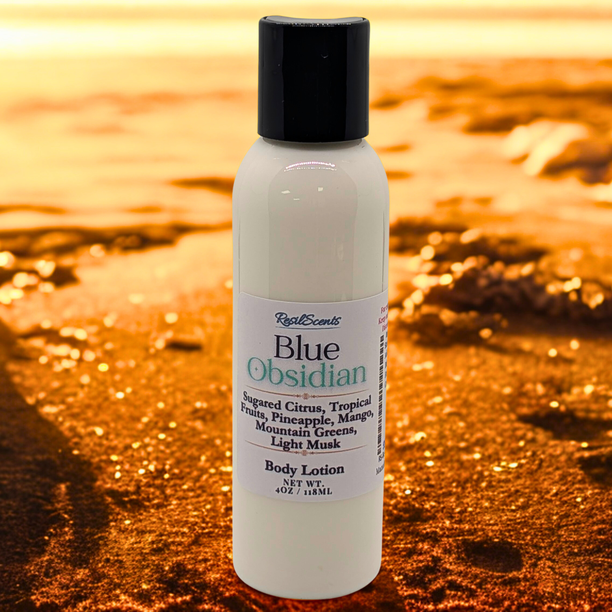 Blue Obsidian™ ResilLotion™ Body Lotion | Grounded, Modern Comfort – ResilScents™ | 