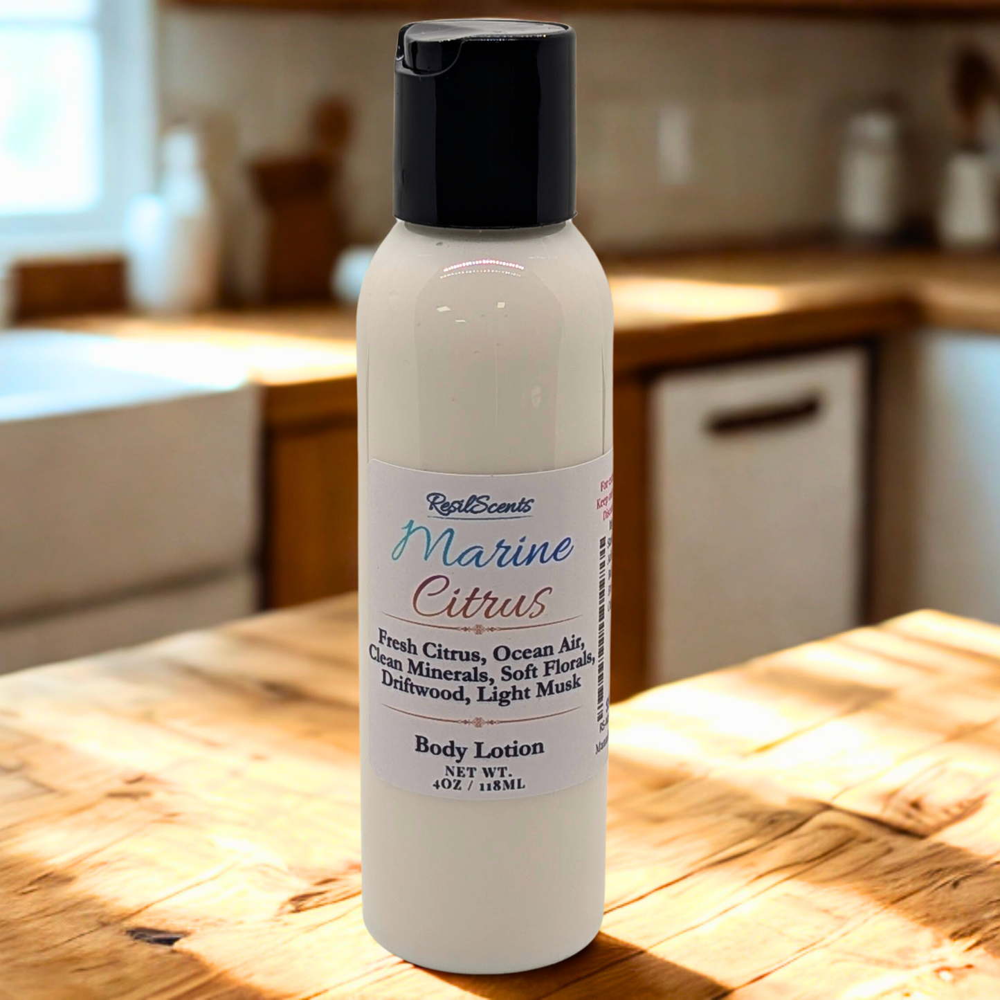 Marine Citrus™ ResilLotion™ Body Lotion | Clean, Energizing Comfort – ResilScents™ | 