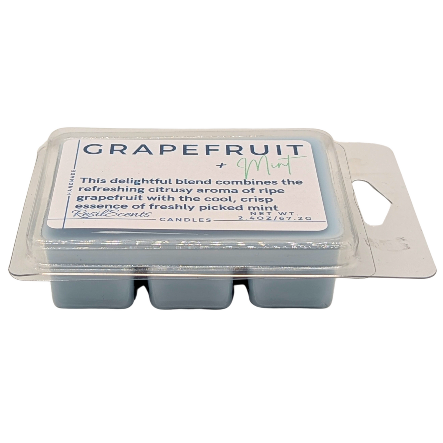 🍊🌿 Grapefruit & Mint ResilMelt™ – Net Wt: 2.4oz (68g) | Hand-poured in Savannah, TN