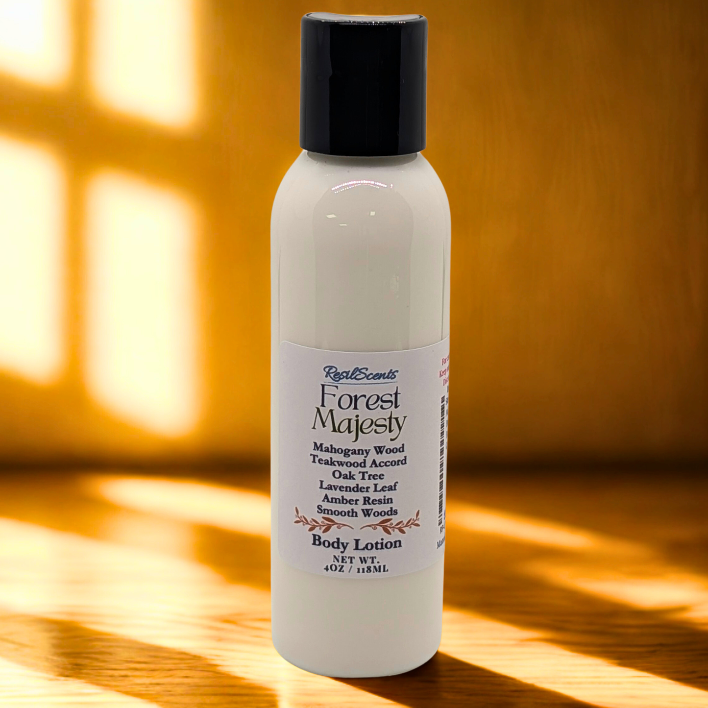 Forest Majesty™ ResilLotion™ Body Lotion | Deep, Woodsy Comfort – ResilScents™ | 