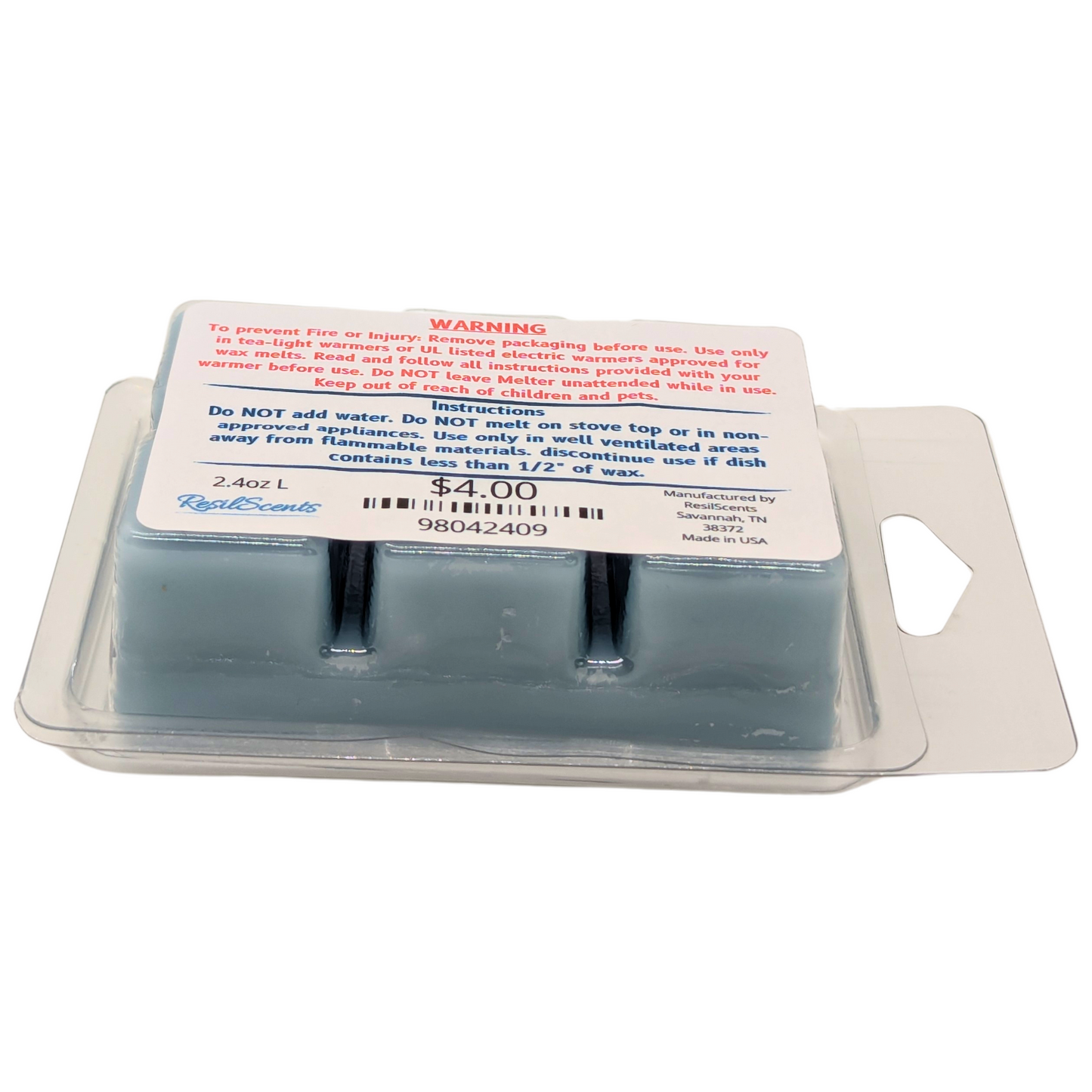 Leather ResilMelt™ – Net Wt: 2.4oz (68g) | Hand-poured in Savannah, TN
