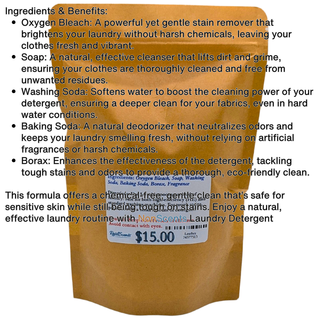 Leather Laundry Detergent – Bold & Earthy Scent | ResilScents™
