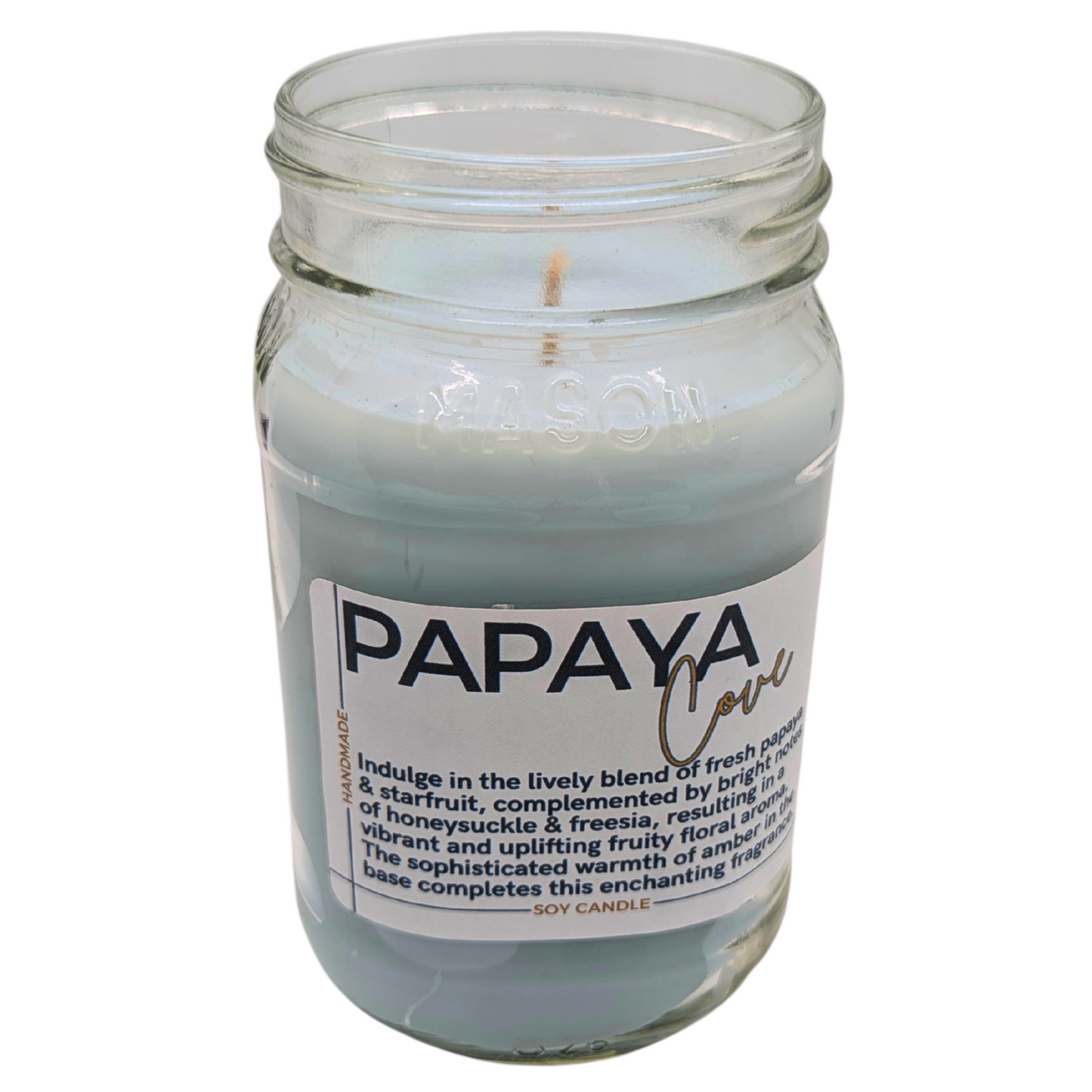 Papaya Cove Peace Candle – Lush & Exotic | A Vibrant Spring Getaway