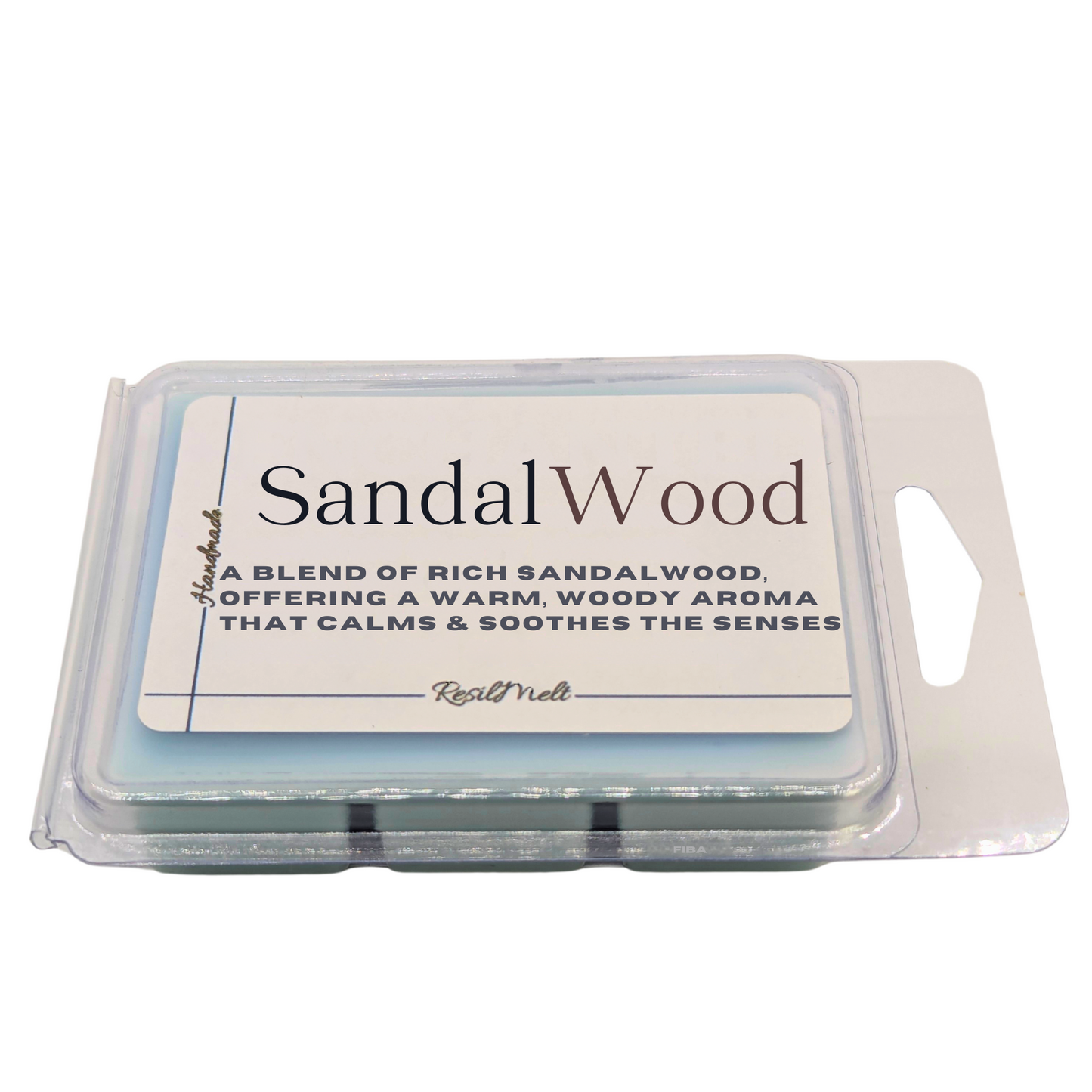 🌲 Sandalwood ResilMelt™ – 2.4 oz Soy Wax Melt