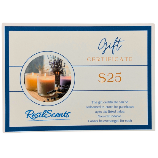 ResilScents Gift Card – Give the Gift of Fragrance | A Flexible Spring Surprise