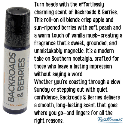 Backroads and Berries Wax Melt Starter Bundle 3 Wax Melts Roll On Car Diffuser