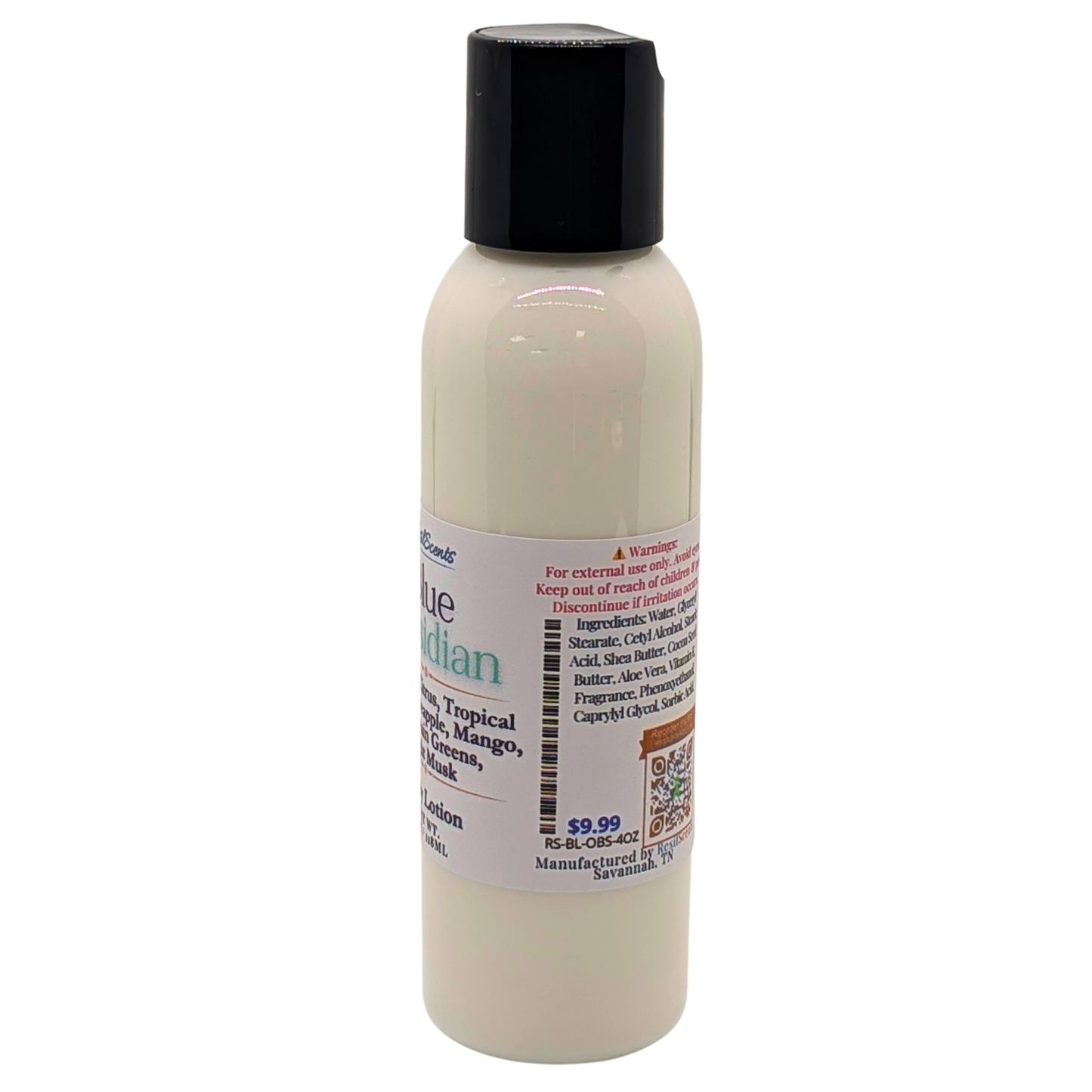 Blue Obsidian™ ResilLotion™ Body Lotion | Grounded, Modern Comfort – ResilScents™ | 
