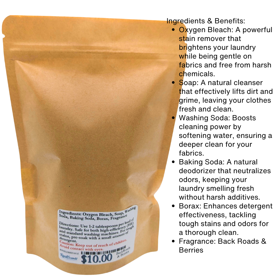 🍓 Backroads & Berries Laundry Detergent – Bird of Paradise Inspired | ResilScents™