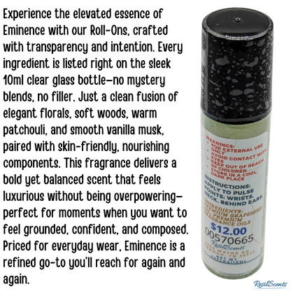 Eminence Wax Melt Starter Bundle – 3 × Wax Melts + Roll-On + Car Diffuser