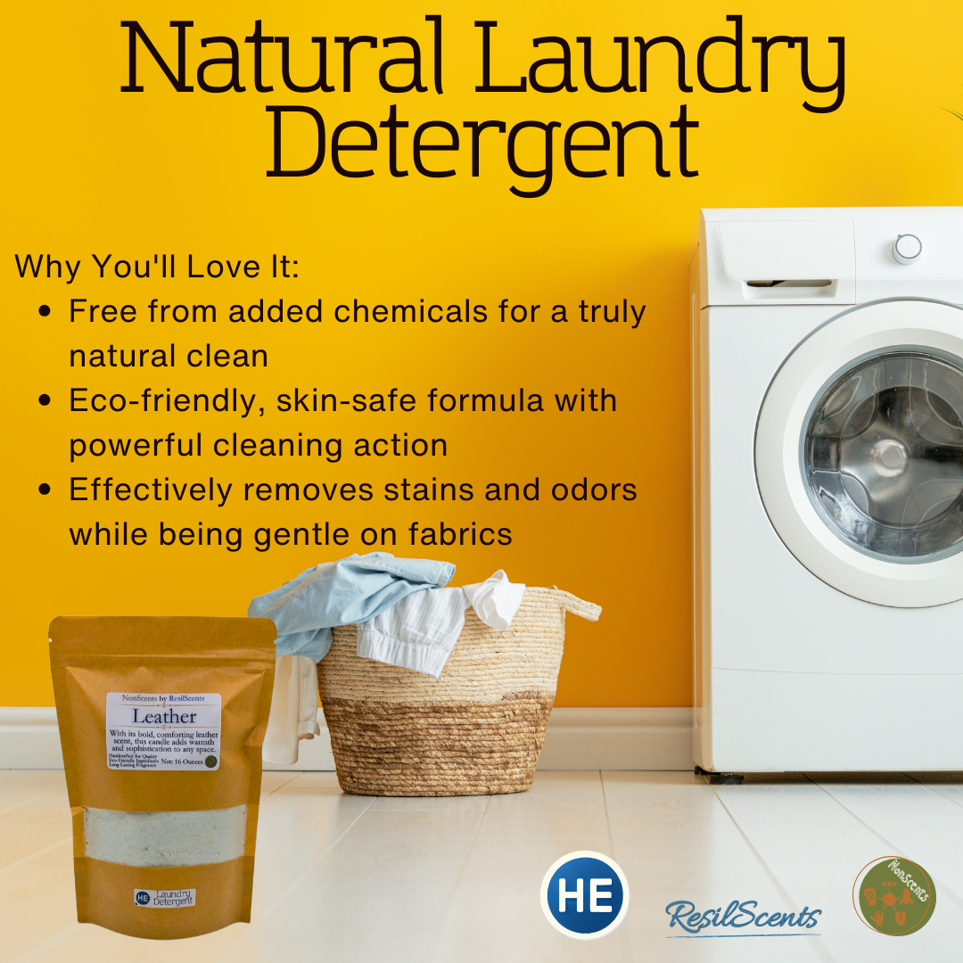 Leather Laundry Detergent – Bold & Earthy Scent | ResilScents™