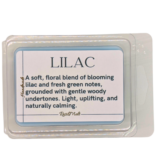 🌸 Lilac ResilMelt™ – Net Wt: 2.4oz (68g) | Hand-poured in Savannah, TN