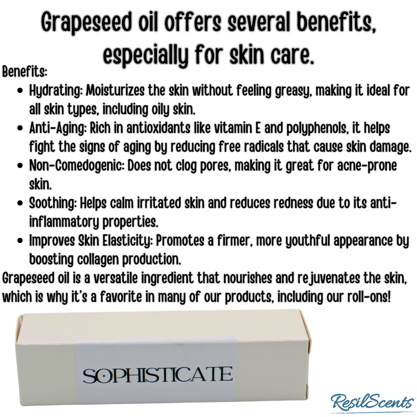 💫 Sophisticate Roll-On Oil – Class in Every Swipe | ResilScents™
