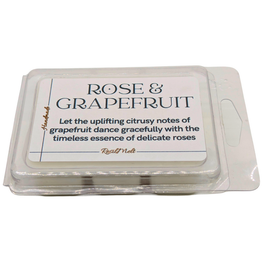 🌹🍊 Rose & Grapefruit ResilMelt™ – Net Wt: 2.4oz (68g) | Hand-poured in Savannah, TN