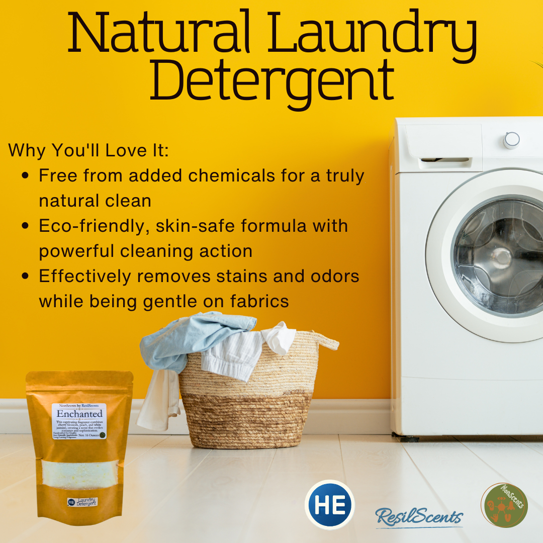 🌹 Enchanted Laundry Detergent – Floral Fruity Elegance | ResilScents™