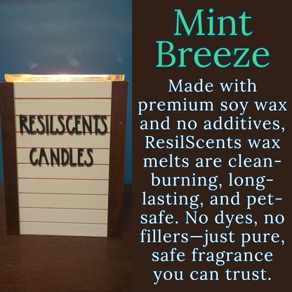 Mint Breeze ResilMini Melt – Crisp Herbal Aroma | A Quick Spring Refresh
