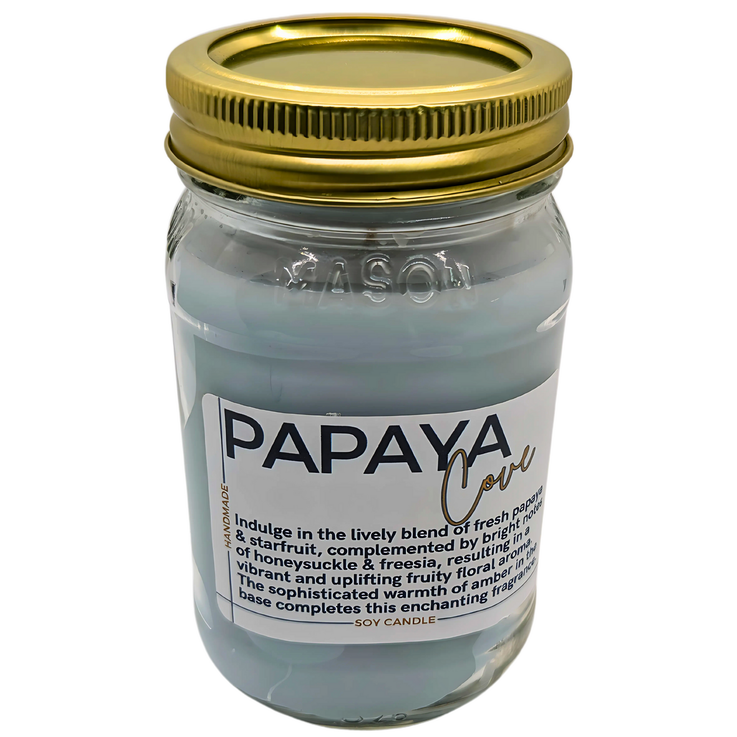 Papaya Cove Peace Candle – Lush & Exotic | A Vibrant Spring Getaway
