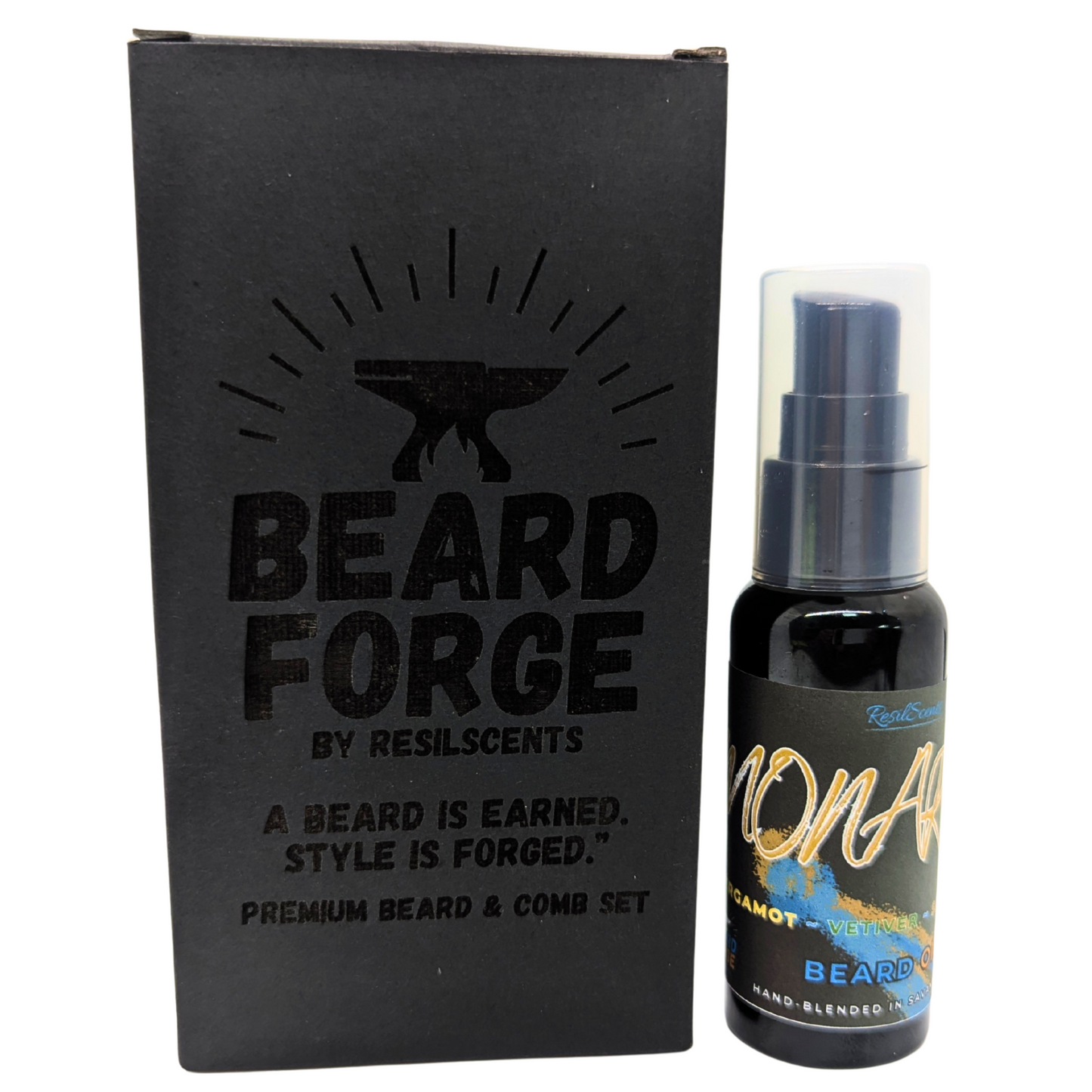 Beard Forge™ Premium Grooming Set – Strength. Style. Substance.